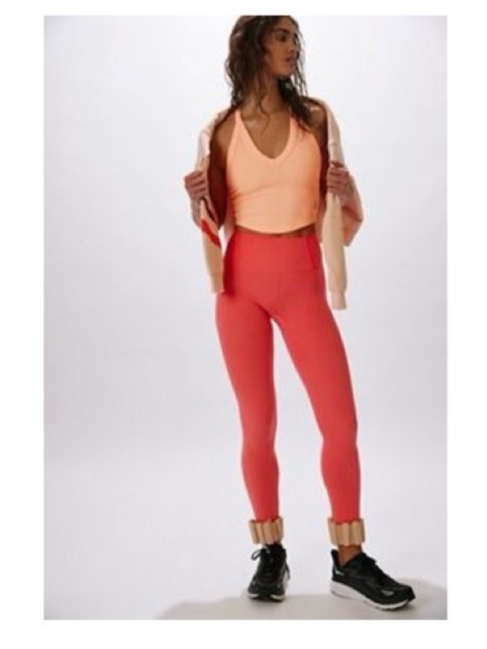 Free People 7/8 Leggings (Hibiscus)